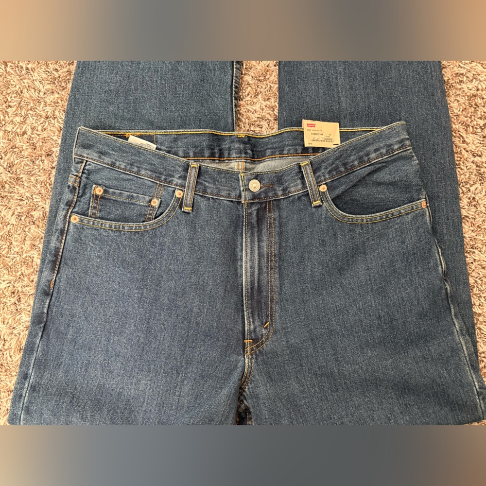 Levi's Classic Indigo Straight Jeans